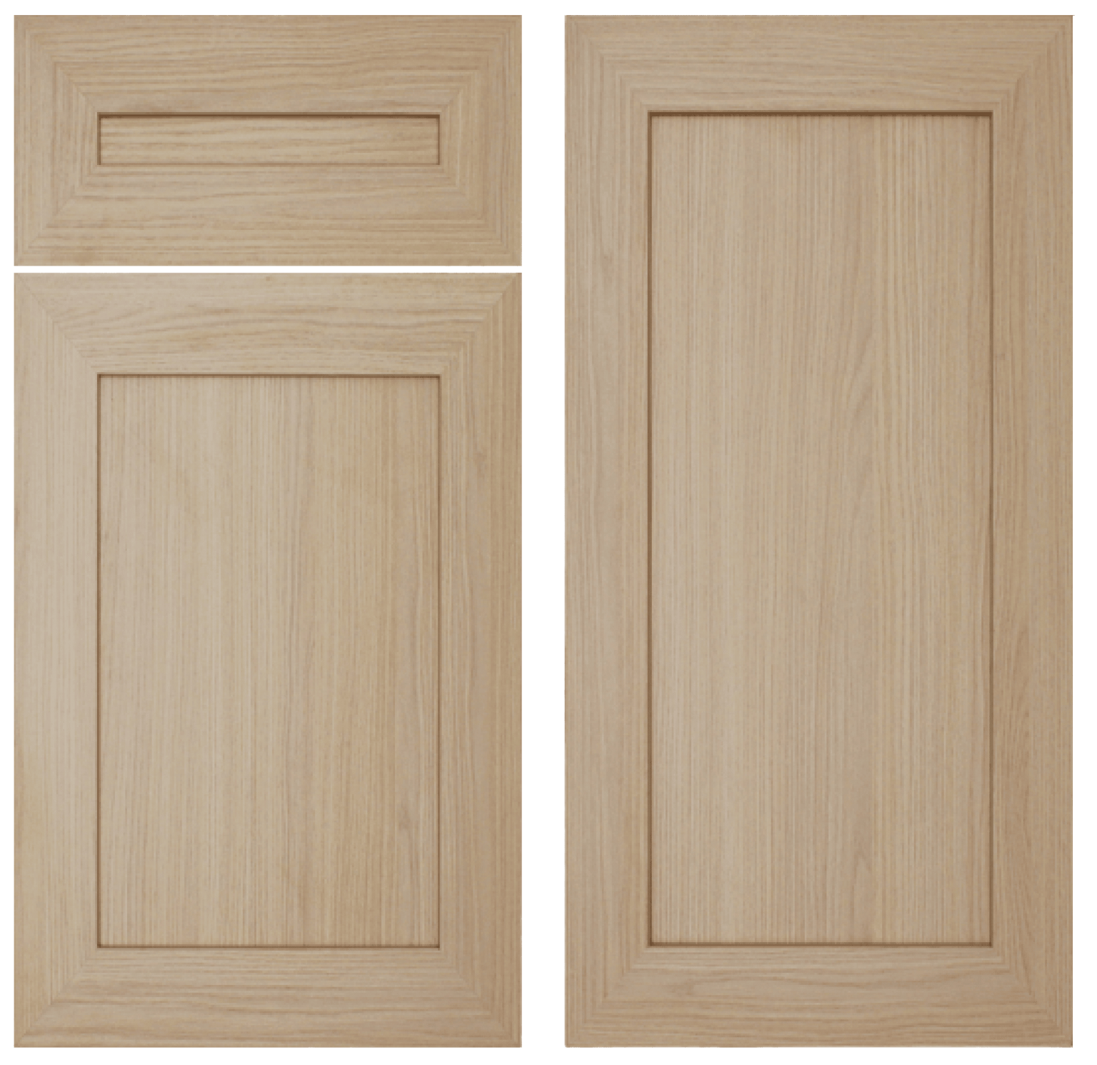 Blonde Oak cabinet finish