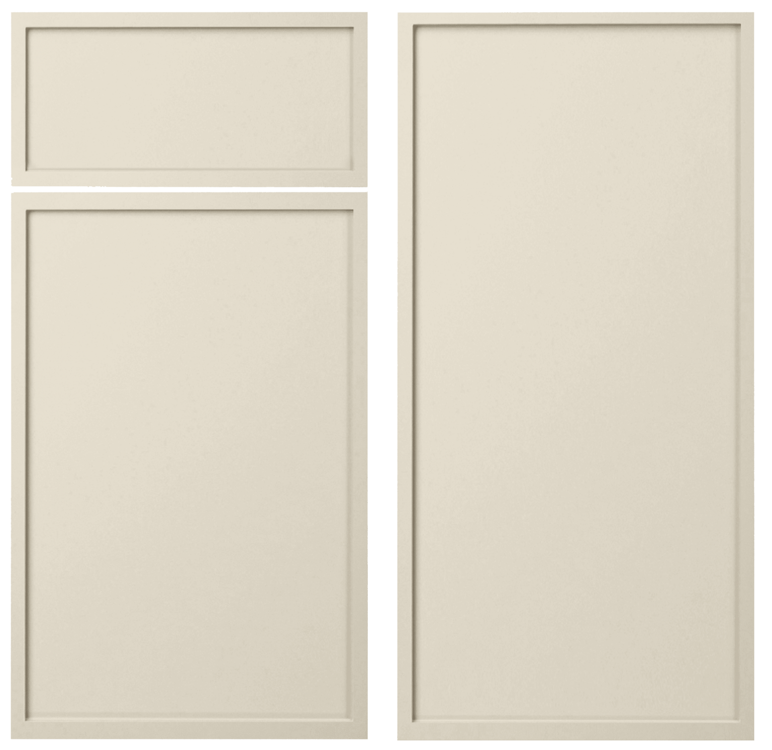 Slim Seaside Dune cabinet finish